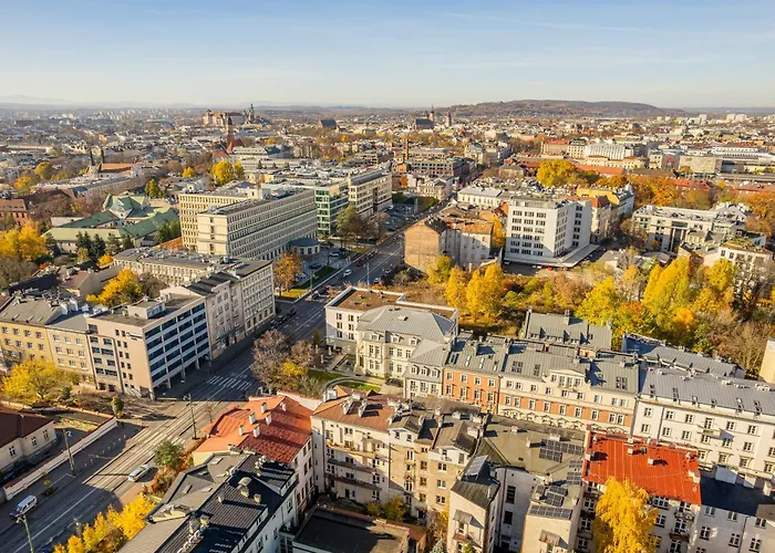 - Balcony, Workspace - By Rentujemy קרקוב